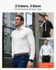 VEVOR Men's Button Up Shirt, Mens Long Sleeve Wrinkle-free Button Down Dress Shirts, Slim Fit Soft Stretch Fabric for Business Casual or Formal