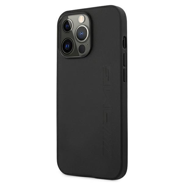 Etui do iPhone 13 Pro AMG Skórzane Czarny