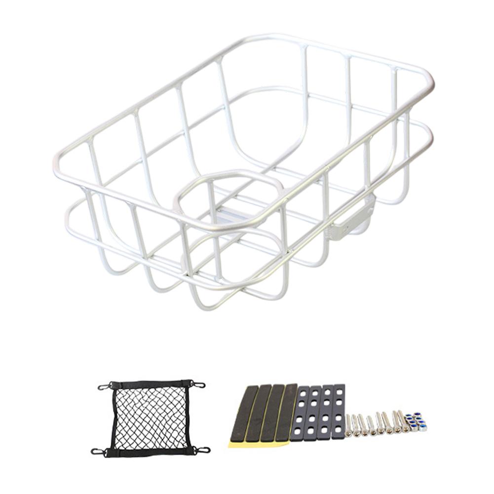 Basket For Mountain Bicycles Leisure Bike Basket Mountain Bike Basket Aluminum Alloy Basket Screw Accessories Included Cycling