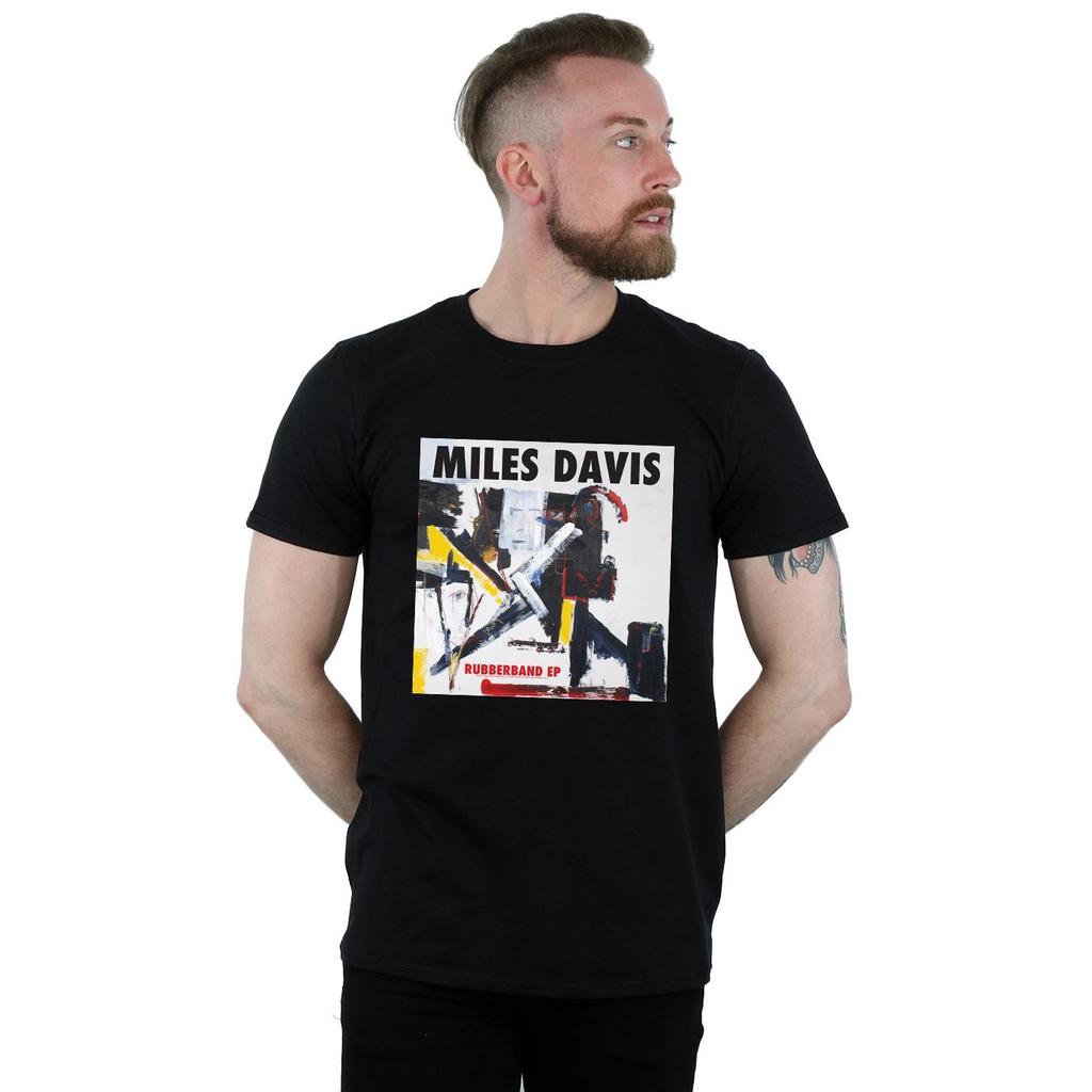 Miles Davis Mens Rubberband EP T-Shirt