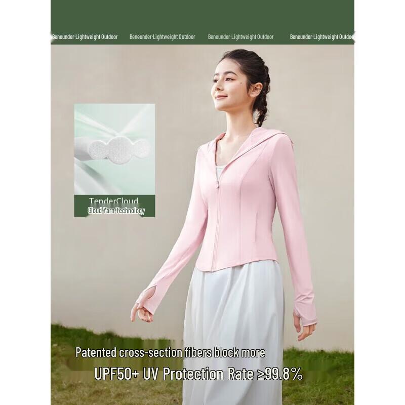 

Beneunder Women s Slim Fit Short Cooling Sun Protection Jacket