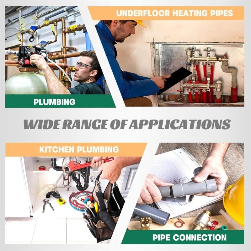 2pcs Brass Tap Extension Thread Fitting 1/2 Inch 40mm Brass Tap Extension Simple to Use for Plumbing & Heating Systems