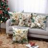 Floral Art Cushion CoverBedroom Sofa Decorative Cushion Cover With Zipper Soft Cushion Cover