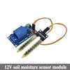 LIZAO Soil Moisture Sensor Control Module, Automatic Irrigation Relay Board with Humidity Detection and Low-Humidity Trigger