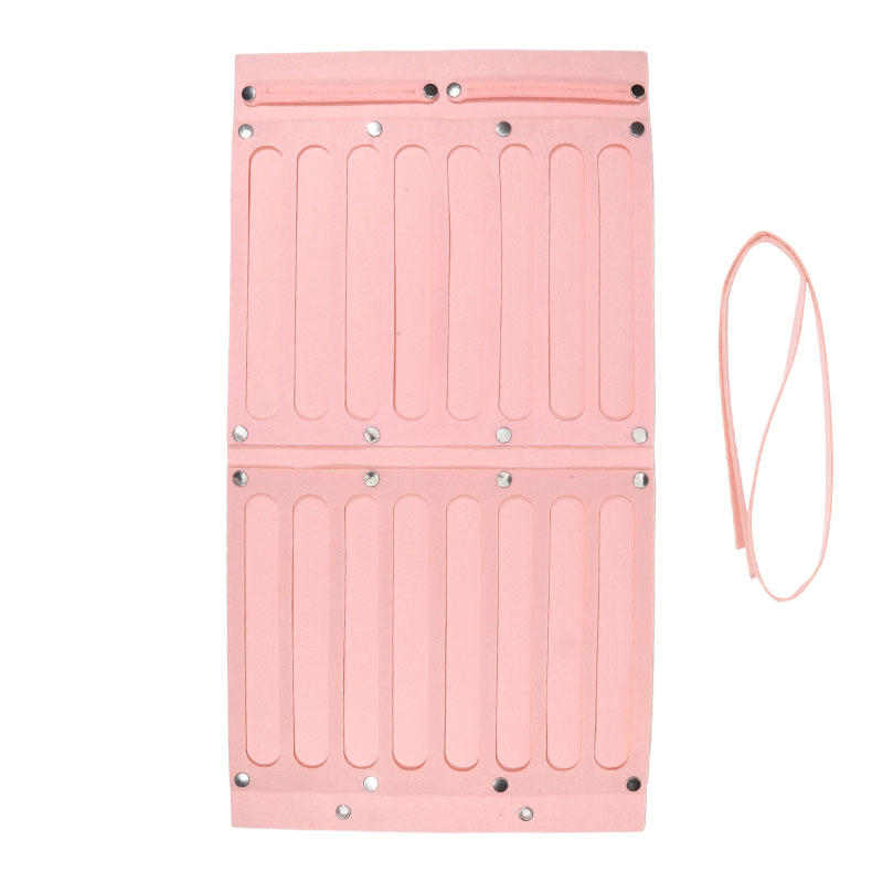 Felt Hanging Storage Organizer Wall Decor Hair Bows Storage Hair Clips Hair Rope Glasses Organizing Storage For Hair Accessories