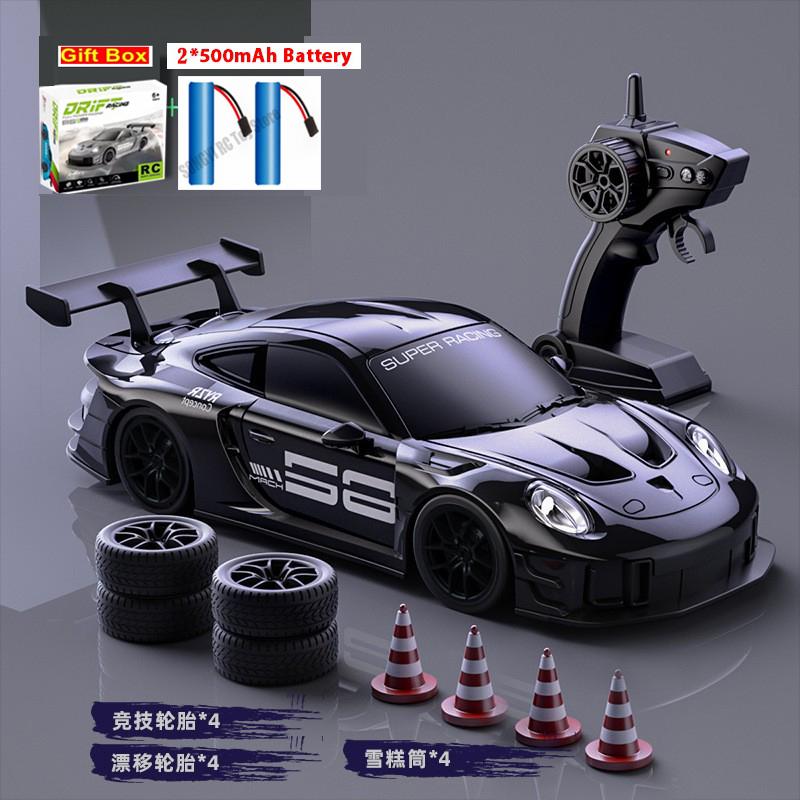 1/24 RC Car 2.4G High Speed Drift 4WD Remote Control Car With Led Light Radio Controlled Racing Model Boy Toy Best Kids Gift
