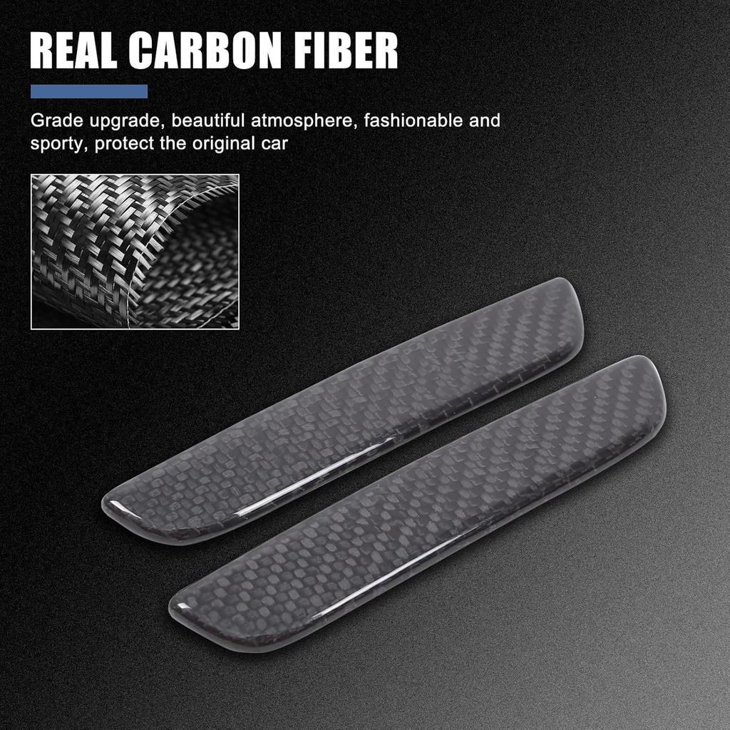 Dry Carbon Fiber Car Body Door Handle Moulding Cover Sticker for Corvette C6 2005-2013 Car Exterior Door Handle Cover Trim Frame Look Cover Trims
