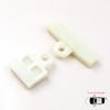 EWR5019+EWR5020 Alzavetri Manuale Supporto Vetro Finestrino Clip per Guarnizione per Toyota Corolla Prius Cruiser Hilux Matrix Pontiac Vibe Lexus RX