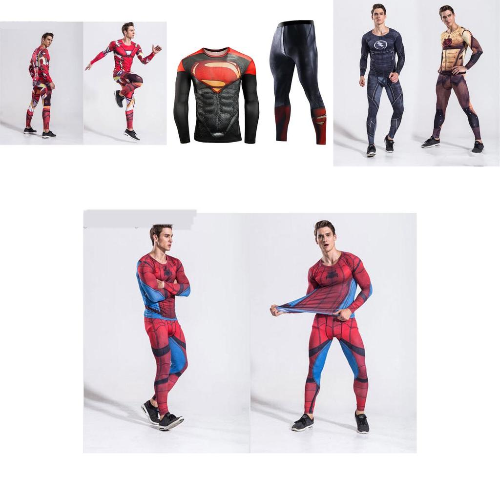 Marvels The Avengers Herren Superhelden Anzüge 3D Strumpfhosen Mit Premium Elastischem Stoff Und Einzigartigem Design