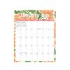 Magnetic Wall Calendar Floral Design 2026 Monthly Overview Planner Thick Paper Ample Writing Space Calendar Home Office School Kitchen Decor