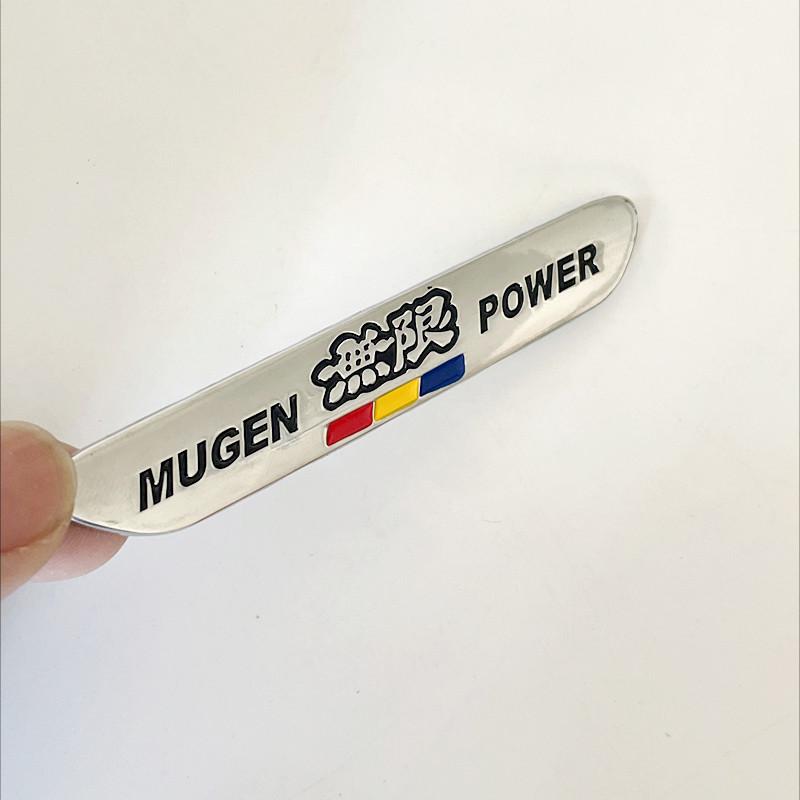 Insignă Emblema Metalică 3D MUGEN Autocolant Decal Styling Accesorii Spate Portbagaj Mașină Pentru Civic Accord CRV Fit