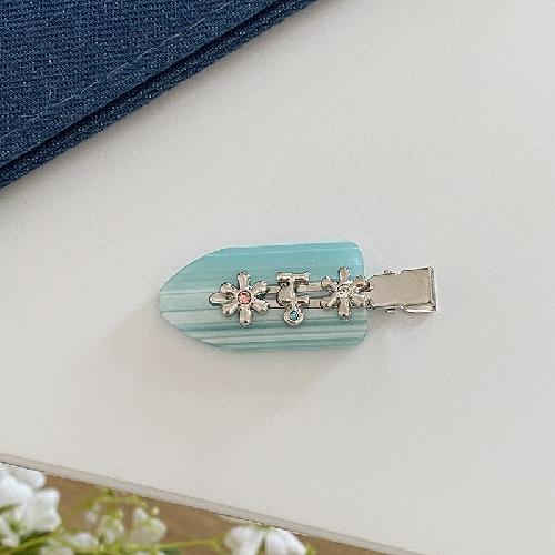 2/3 Stück Süße Cartoon-Blumen-Rosa Schnabelklammern Koreanische Süße Haar-Seitenklammern Damen Mädchen Pony-Haarnadeln Kopfschmuck Stil Zubehör