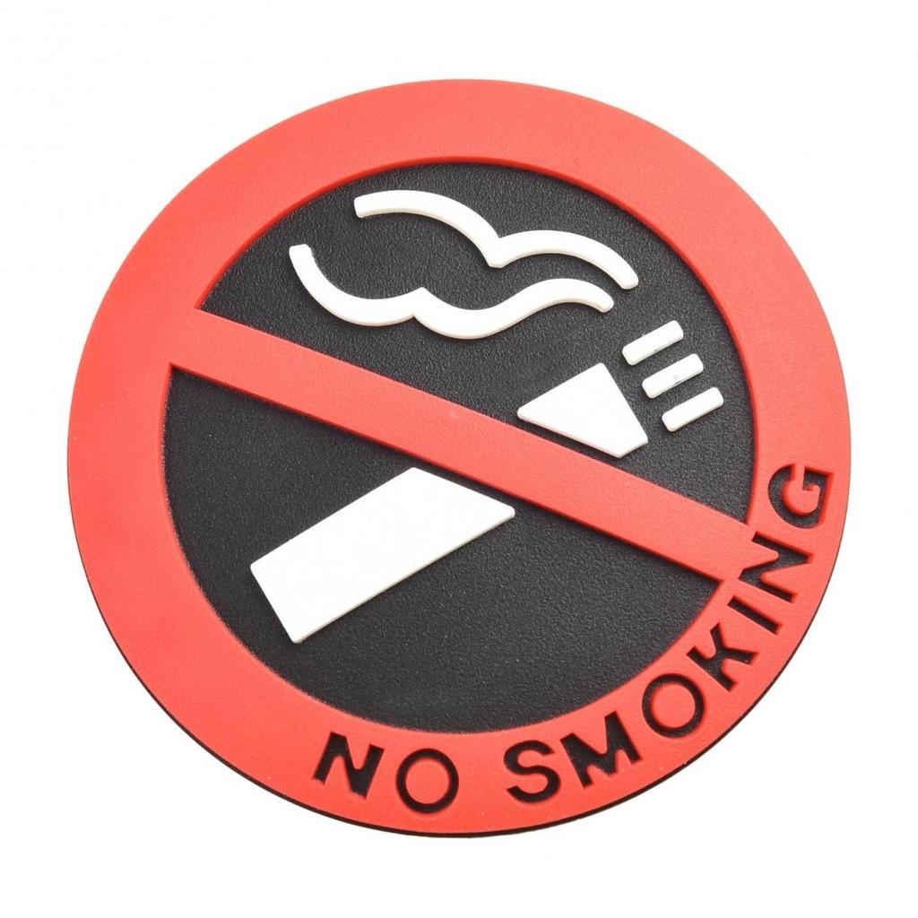 Do Not Smoke Stickers No  Stickers No  Signs Car Interior Stickers