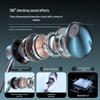 Bluetooth Neckband Headphones with Card Slot, Digital Display, Removable Battery, Universal Compatibility