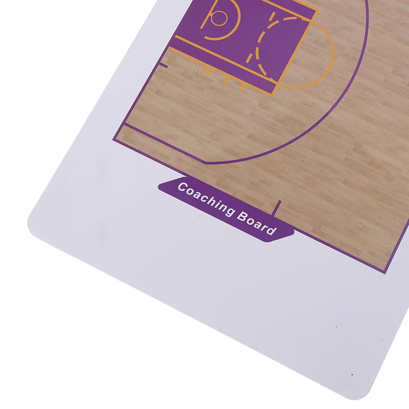 Basketball Coaching Boards Portable Basketball Training Coach Guidance Erasable Whiteboard Rewritable Referees Gear Tactic Board
