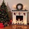Expandable Mantels Hook For Holiday Decorations Nonslip Practical Iron Stocking Hanger Nonslip Iron Wall Hook