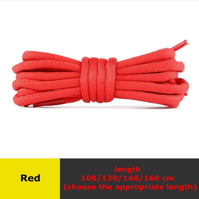 1 Pair Rainbow Shoe Laces for Sneakers Round Shoelaces Boots Shoelace Women Man Colorful Tennis Shoestrings Shoes Accessories