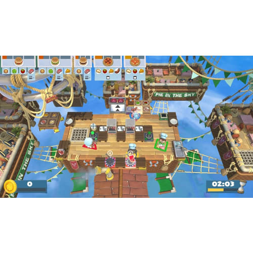 Overcooked! (R)- Overcooked Kingdom Full Course - Switch