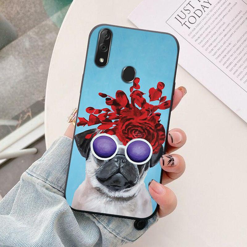 For ZTE Blade V10 Case astronaut Cute Cartoon Print TPU Soft Silicone Cover For ZTE Blade V 10 V10 Vita 2019 Phone Cases Funda