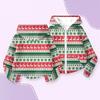 Children's Fashion Christmas Printed Long Sleeved Hooded Sweatshirt, Girls' Hoodie Jacket