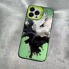 Black and White Ink Is Suitable for Iphone17 Mobile Phone Case 11 Apple 15promax/14 Anti-drop 13pro European and American Wind 16
