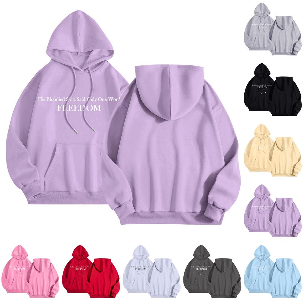 Women's Fashion Daily Versatile Casual Sweatshirts Long Sleeve Top Sweatshirts