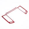For Infiniti G37 Sedan Red Carbon Interior Center Air Vent Outlet Trim Cover