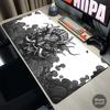 Gaming Esports Mouse Pad Universal Desktop And Laptop Computer Anime ONI Girl Black Office Rubber Anti Slip Pad