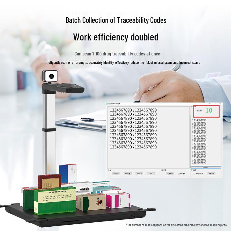 Eloam S910A3 Drug Traceability High-Speed Scanner