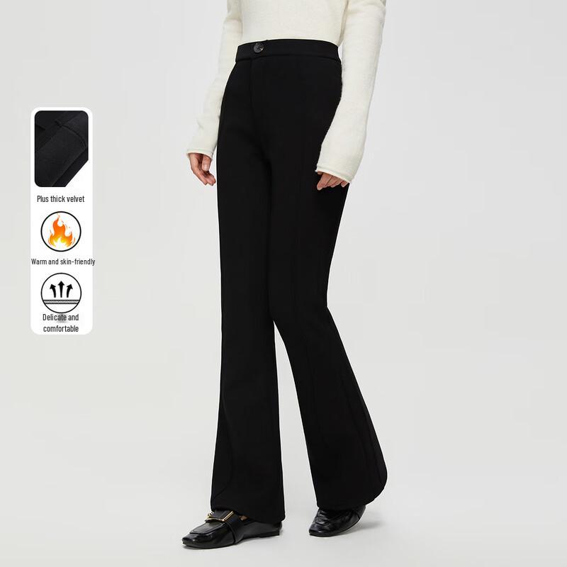 TaTu Women's Retro High-Waist Casual Long Pants