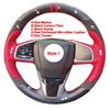 DIY Car Steering Wheel Cover For Honda Civic 10 2016- CR-V 2017-20 Clarity