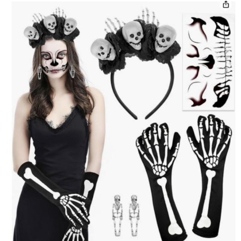 Bloody Apron Horror Halloween Bloody Butcher Apron Set Horror Makeup Costume Props