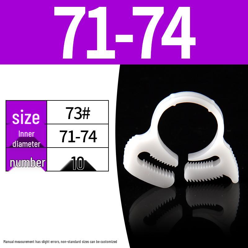 Plastic Pipe and Hose Clamp Clip