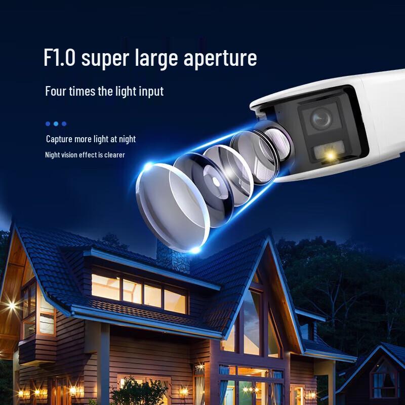 Hikvision 180° Panoramik Dış Mekan Kablolu Tam Renkli Gece Görüşlü Gözetim Kamerası İki Yönlü Sesli