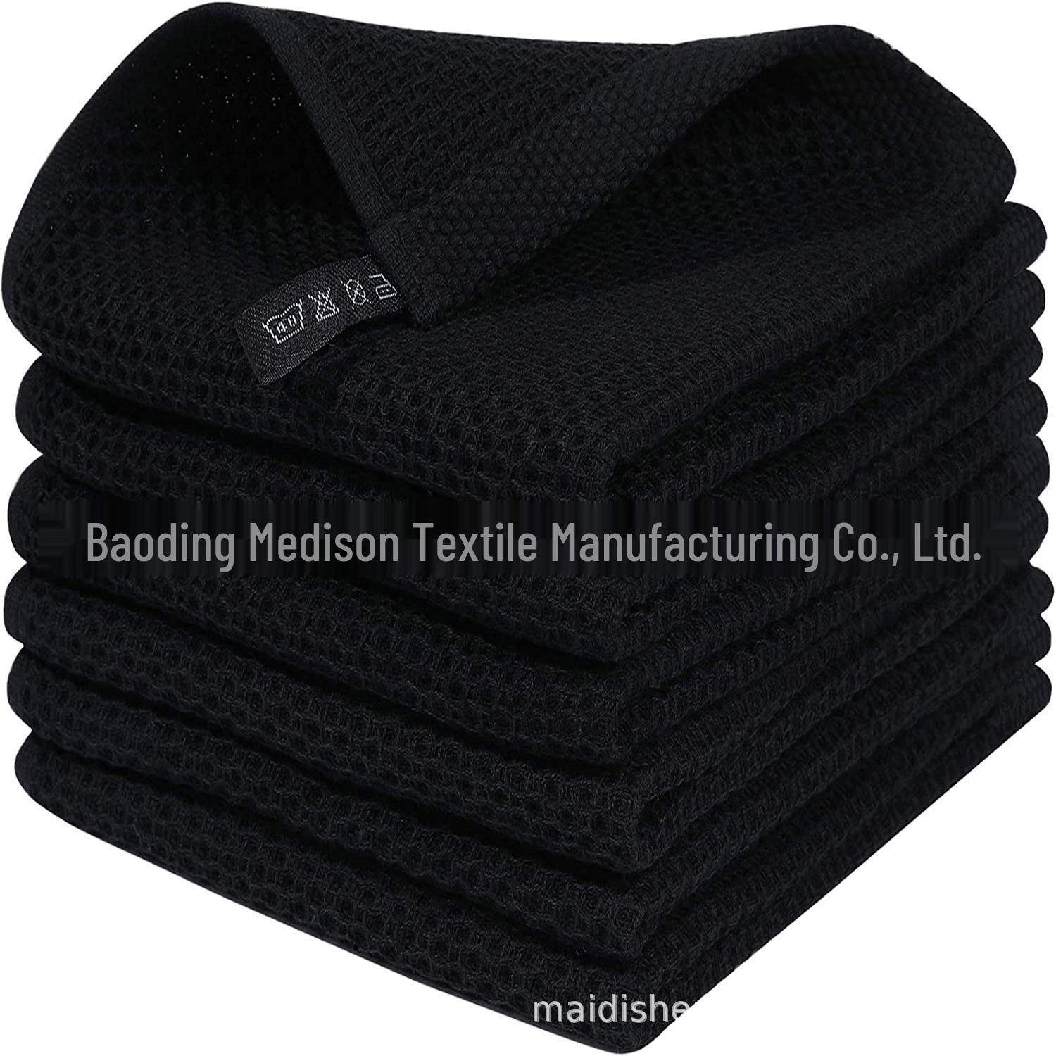 

Рушник Вафельний Стільниковий з Чистої Бавовни - М який, Вбираючий & Варіанти Різних Розмірів зі Штрих-кодами 30x30cm (with hook)