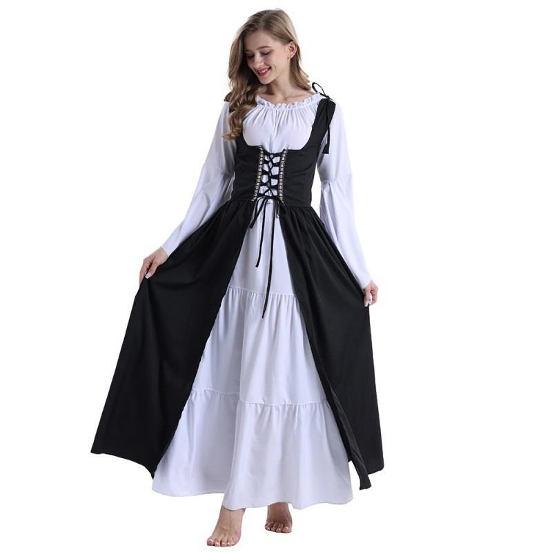 Beautiful Polyester Fabric Renaissance Dress For Women Ideal For Special Occasions And Events