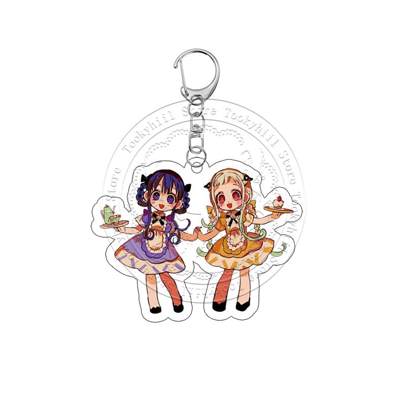Hanako-kun Cartoon Acrylic Keychain Kawaii Nene Aoi Sousuke Anime Role Characters Collection Acg Pendant Bag Decor Birthday Gift