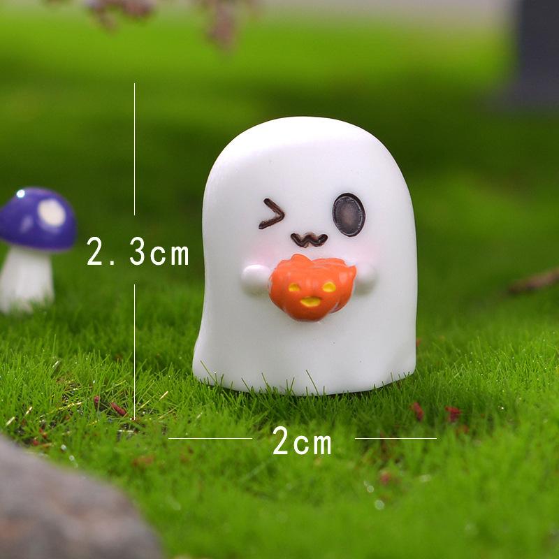 The "Ghost of Death" Series of Small Bonsai Ornaments Mini and Cute Little Rabbit Ghost Ornaments