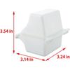 Budgies Plastic Parakeet Parrot Cockatiel Bird Feeder Feeding Cup Food Dispenser Drinking Bowl