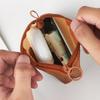 Mini Capybara Mesh Pencil Storage Bag Portable Transparent Pouch for Pens Erasers Cartoon Design Simple Pocket Organizer