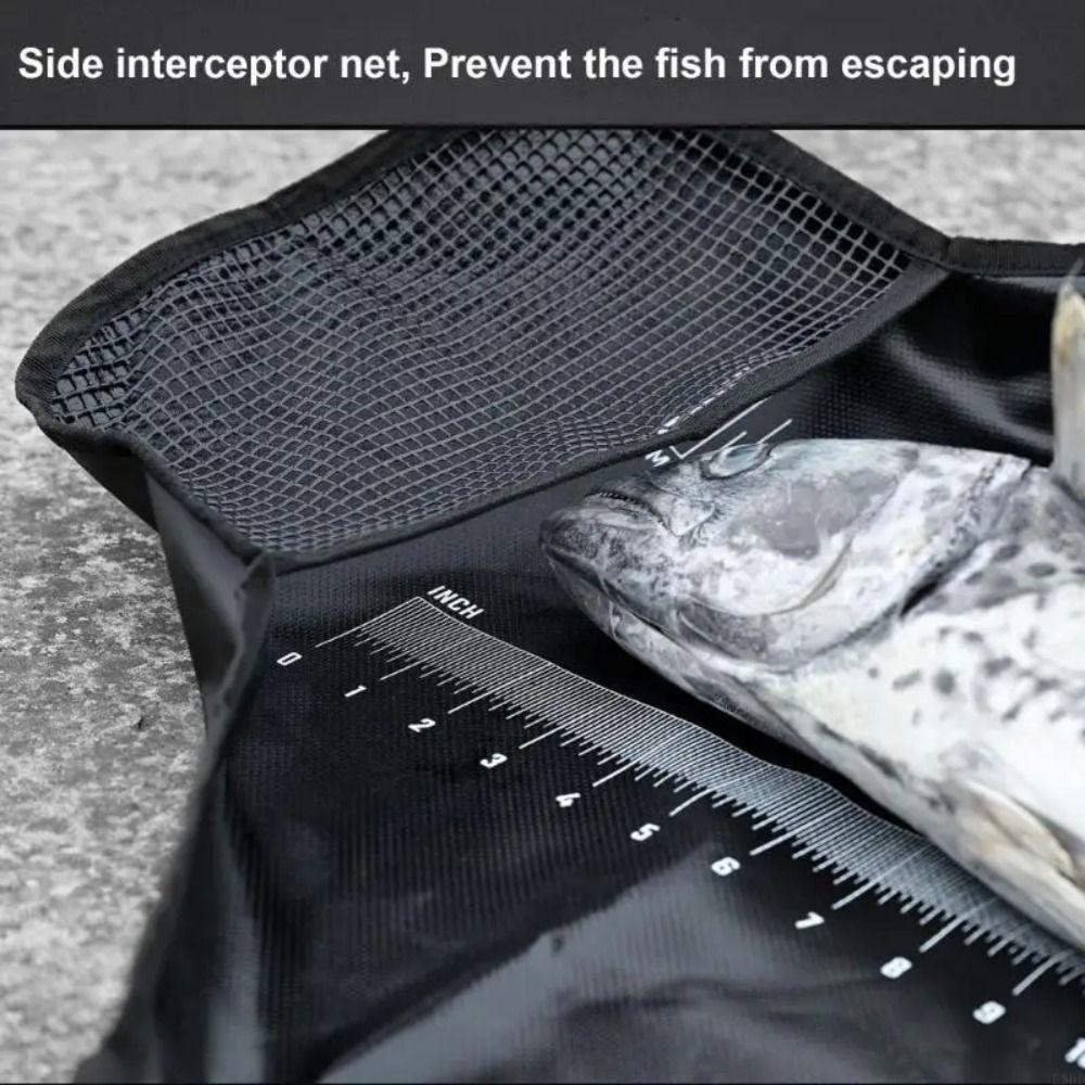 Landing Mat Weighing Fish Bag Protections Mat Unhooking Weigh Sling Bag  Bass Carp