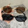 2pcs Retro Oval Sunglasses for Women, Small Oval Sunglasses, Retro Glasses for Women, Goggles, UV400 Glasses