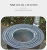 Portable Outdoor Iron Wood-Burning Stove for Rural Households