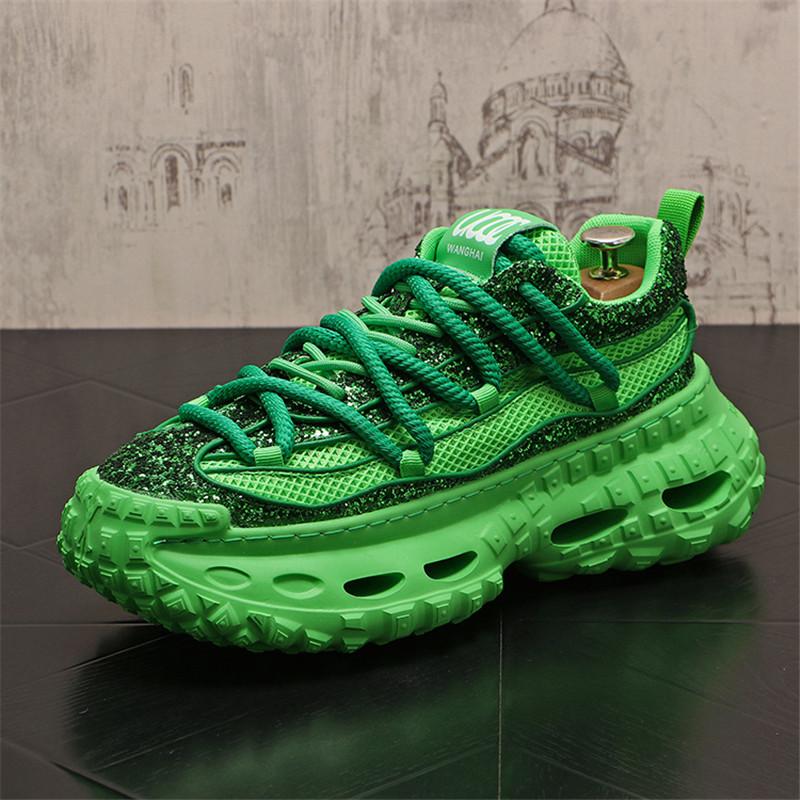 Men Casual Shoes Fashion Height Increasing Sneakers Lightweight Mens Shoes Thick Sole Male Footwear Zapatos Casuales Hombre