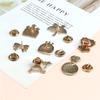 Cute Pink Series Brooch for Girl Cartoon Sweet Love Arrow Enamel Pins Princess Castle Bow Badge Bag Shirt Lapel Pin Jewelry Gift