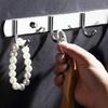2pcs 32cm Stainless Steel Wall Hook for Hanging Clothes and Towels Space Saving Coat Hanger Home Organization Supplies