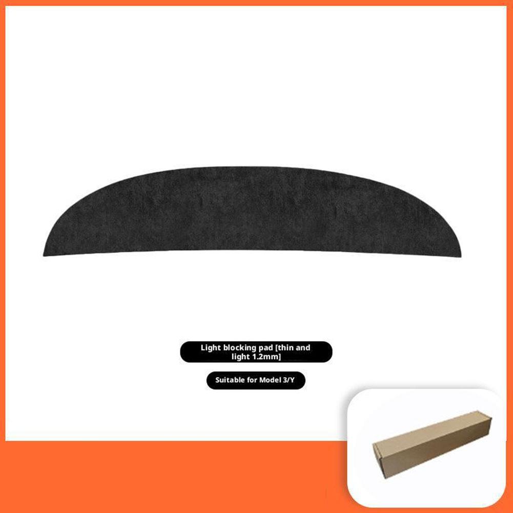 Suede Dashboard Cover Pad for Tesla MODEL Y Juniper 2025 Sunshade Protector Anti-UV Dash Mat Sun-shading Non-slip Pads