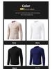 2025 Men's Casual Round Neck Solid Color Fashion Sweater