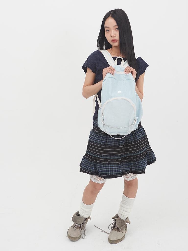 Muwm Nest Backpack (Light Denim)