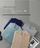2025 Men's Wool Wave Pattern Zipper Cardigan - Loose Casual Half-High Collar Sweater